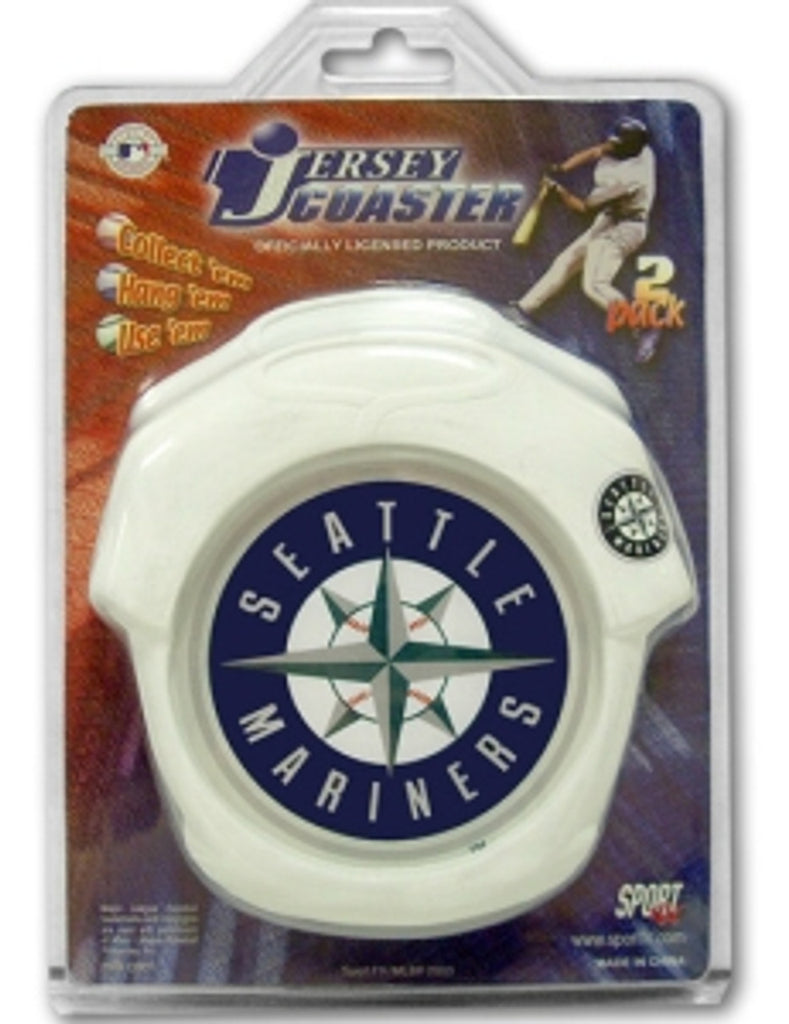 Seattle Mariners Coaster Set Jersey Style CO - Sportfx International