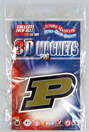 Purdue Boilermakers Magnet Jumbo 3D CO - Sportfx International