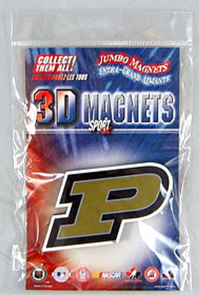 Purdue Boilermakers Magnet Jumbo 3D CO - Sportfx International