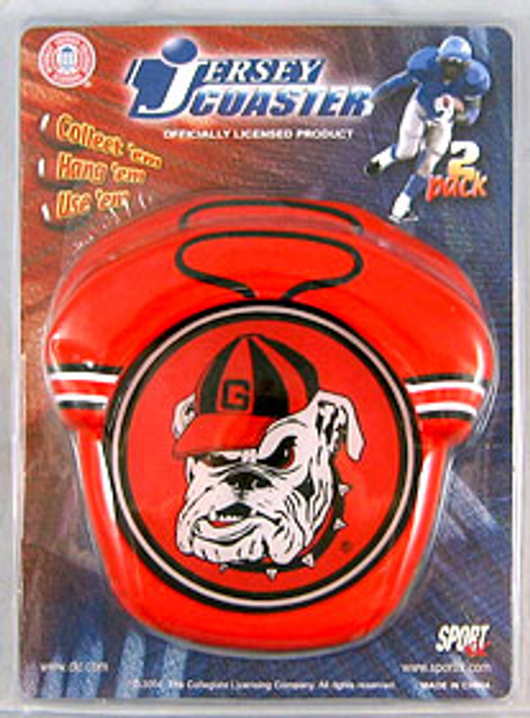 Georgia Bulldogs Coaster Set Jersey Style CO - Sportfx International