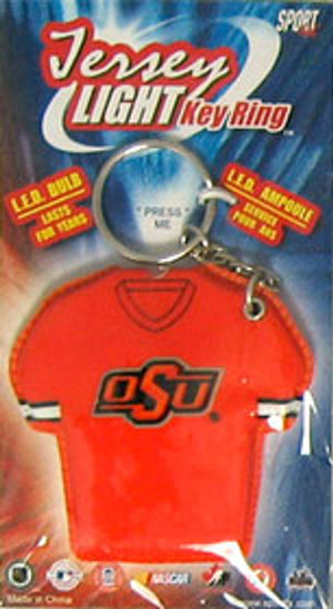 Oklahoma State Cowboys Keychain Jersey Keylight CO - Sportfx International