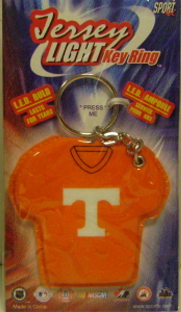 Tennessee Volunteers Keychain Jersey Keylight CO -