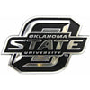 Oklahoma State Cowboys Auto Emblem Silver Chrome - Logo Brands
