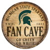 Michigan State Spartans Sign Wood 14 Inch Round Barrel Top Design - WinCraft