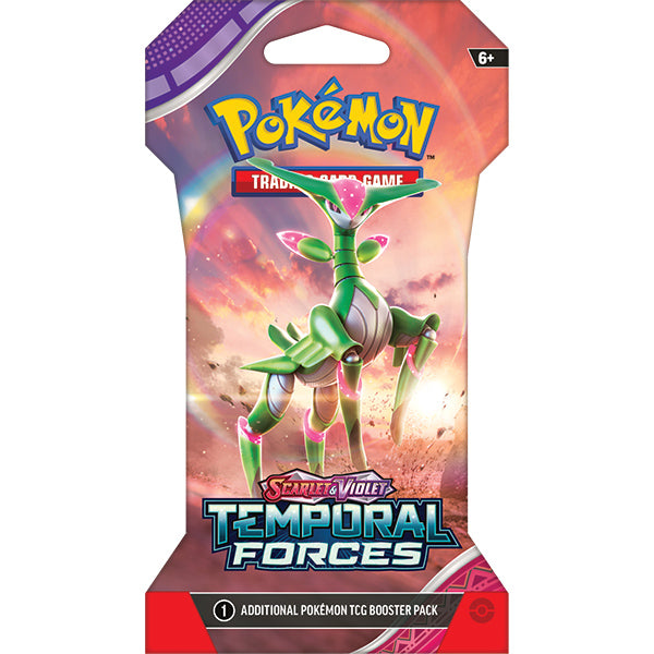 Pokemon TCG - Scarlet & Violet Temporal Forces- Sleeved Booster Pack