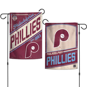 Philadelphia Phillies Flag 12x18 Garden Style 2 Sided Cooperstown - WinCraft