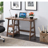 Designs2Go Trestle Desk with Shelves - Convience Concept, Inc.