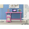 Designs2Go Trestle Desk with Shelves - Convience Concept, Inc.