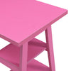 Designs2Go Double Trestle Desk with Shelves - Convenience Concepts