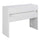 Newport JB Console/Sliding Desk with Drawer and Riser, White - Convenience Concepts