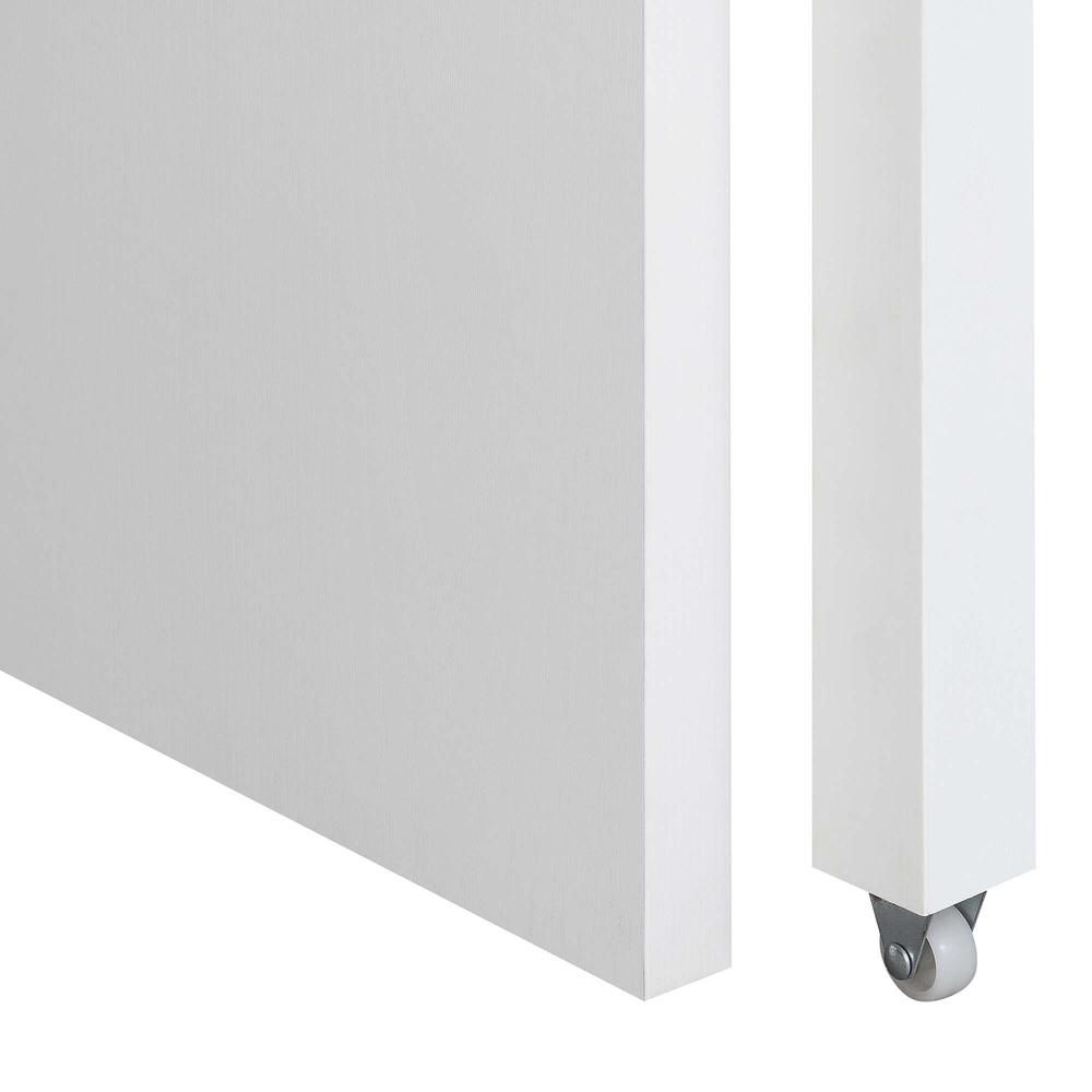 Newport JB Console/Sliding Desk with Drawer and Riser, White - Convenience Concepts