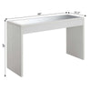 Northfield Mirrored Console Table - Convience Concept, Inc.