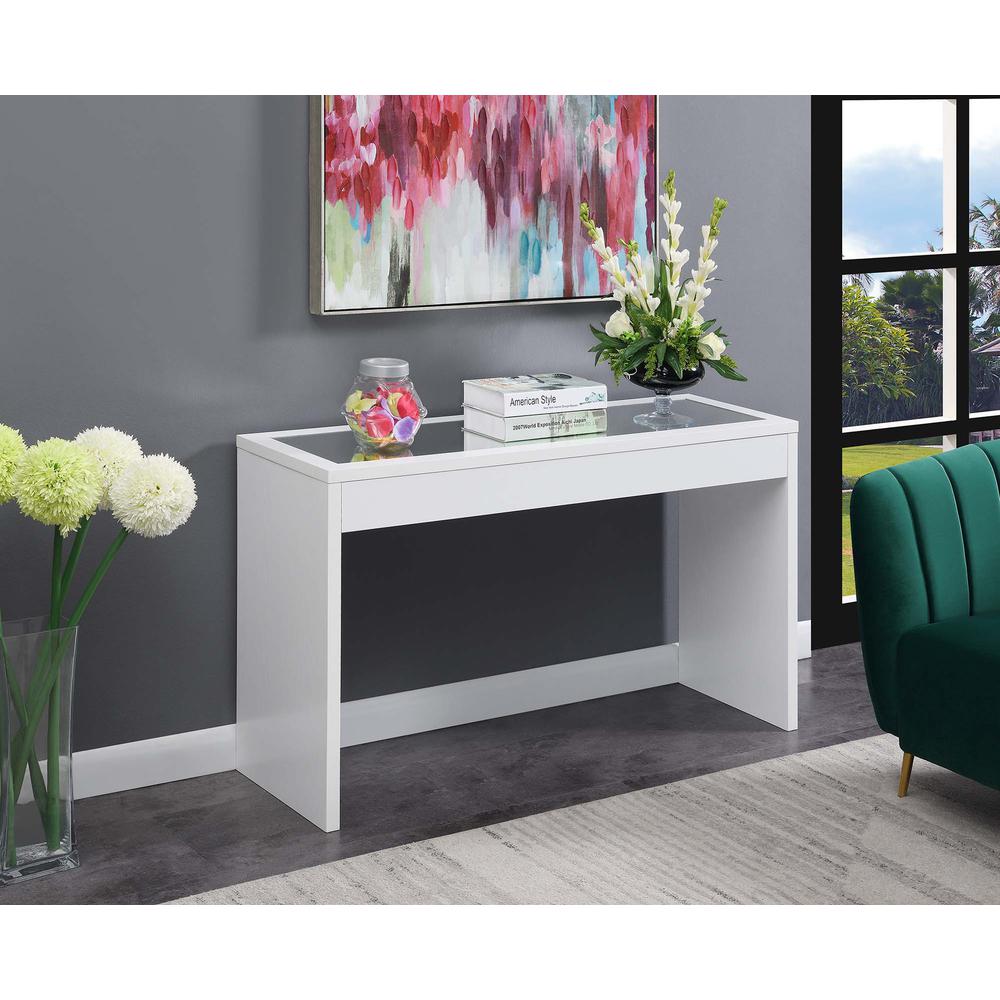Northfield Mirrored Console Table - Convience Concept, Inc.