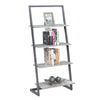 Graystone 4 Tier Ladder Bookcase/shelf - Convience Concept, Inc.