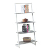 Graystone 4 Tier Ladder Bookcase/shelf - Convience Concept, Inc.