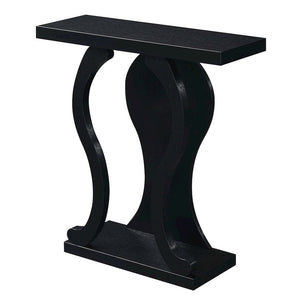 Newport Terry B Console Table with Shelf - Convenience Concepts