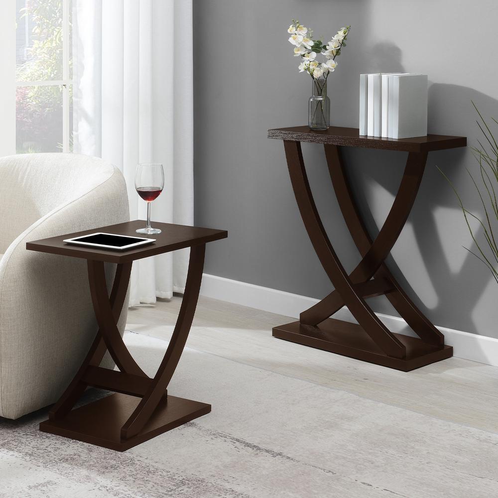 Newport Criss-Cross Console Table - Convience Concept, Inc.