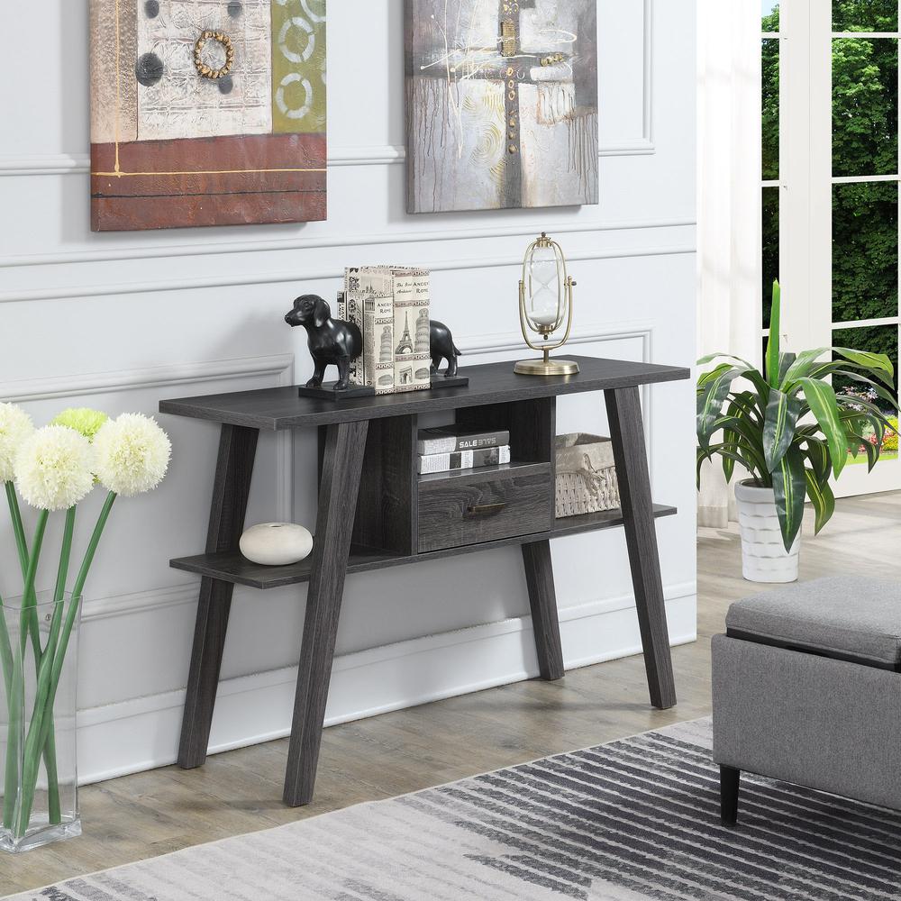 Newport Mike W  Console Table with Drawer - Convenience Concepts