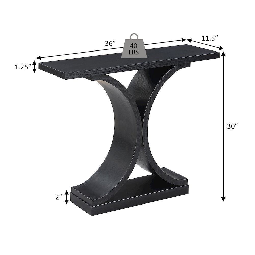 Newport Infinity Console Table - Convience Concept, Inc.