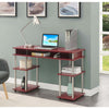 Designs2Go No Tools Student Desk with Shelves, R4-0539 - Convenience Concepts