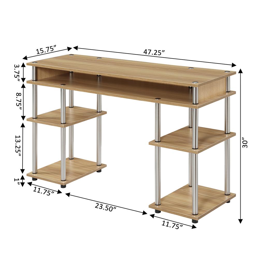 Designs2Go No Tools Student Desk - Convience Concept, Inc.