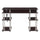 Designs2Go No Tools Student Desk With Charging Station, Espresso - Convenience Concepts