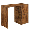 Designs2Go Student Desk with Storage Cabinets - Convenience Concepts