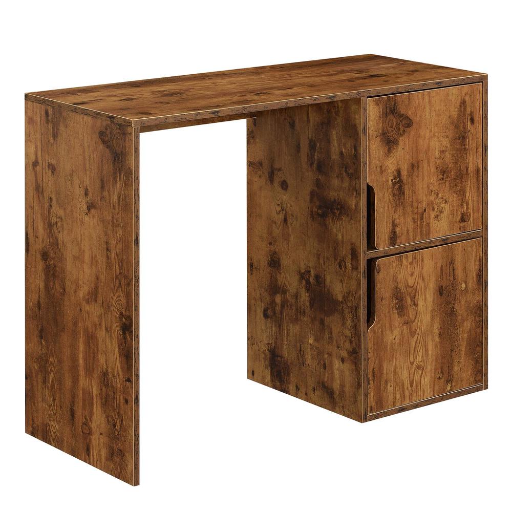 Designs2Go Student Desk with Storage Cabinets - Convenience Concepts