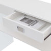 Soho 1 Drawer Console Table, White - Convenience Concepts