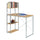 Designs2Go Office Workstation Desk with Shelves - Convience Concept, Inc.