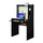 Designs2Go Student Desk with Magnetic Bulletin Board and Shelves - Convience Concept, Inc.