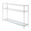 Royal Crest 3 Tier Glass Console Table - Convience Concept, Inc.
