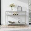 Royal Crest 3 Tier Glass Console Table - Convience Concept, Inc.