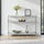 Royal Crest 3 Tier Glass Console Table - Convience Concept, Inc.