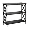 Tucson 3 Tier Bookcase - Convience Concept, Inc.