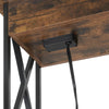 Tucson Flip Top End Table with Charging Station and Shelf - Convience Concept, Inc.