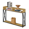 Tucson Deluxe 2 Tier Console Table - Convenience Concepts