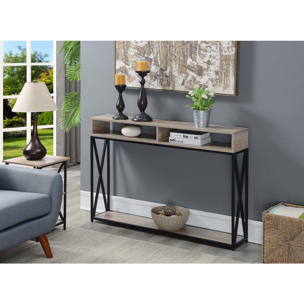 Tucson Deluxe 2 Tier Console Table - Convenience Concepts