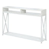 Tucson Deluxe 2 Tier Console Table - Convience Concept, Inc.
