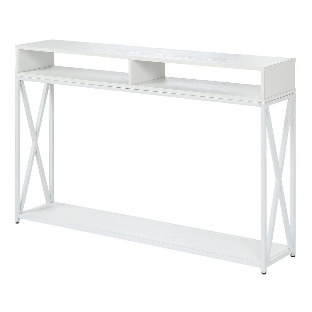 Tucson Deluxe 2 Tier Console Table - Convience Concept, Inc.