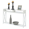 Tucson Deluxe 2 Tier Console Table - Convience Concept, Inc.