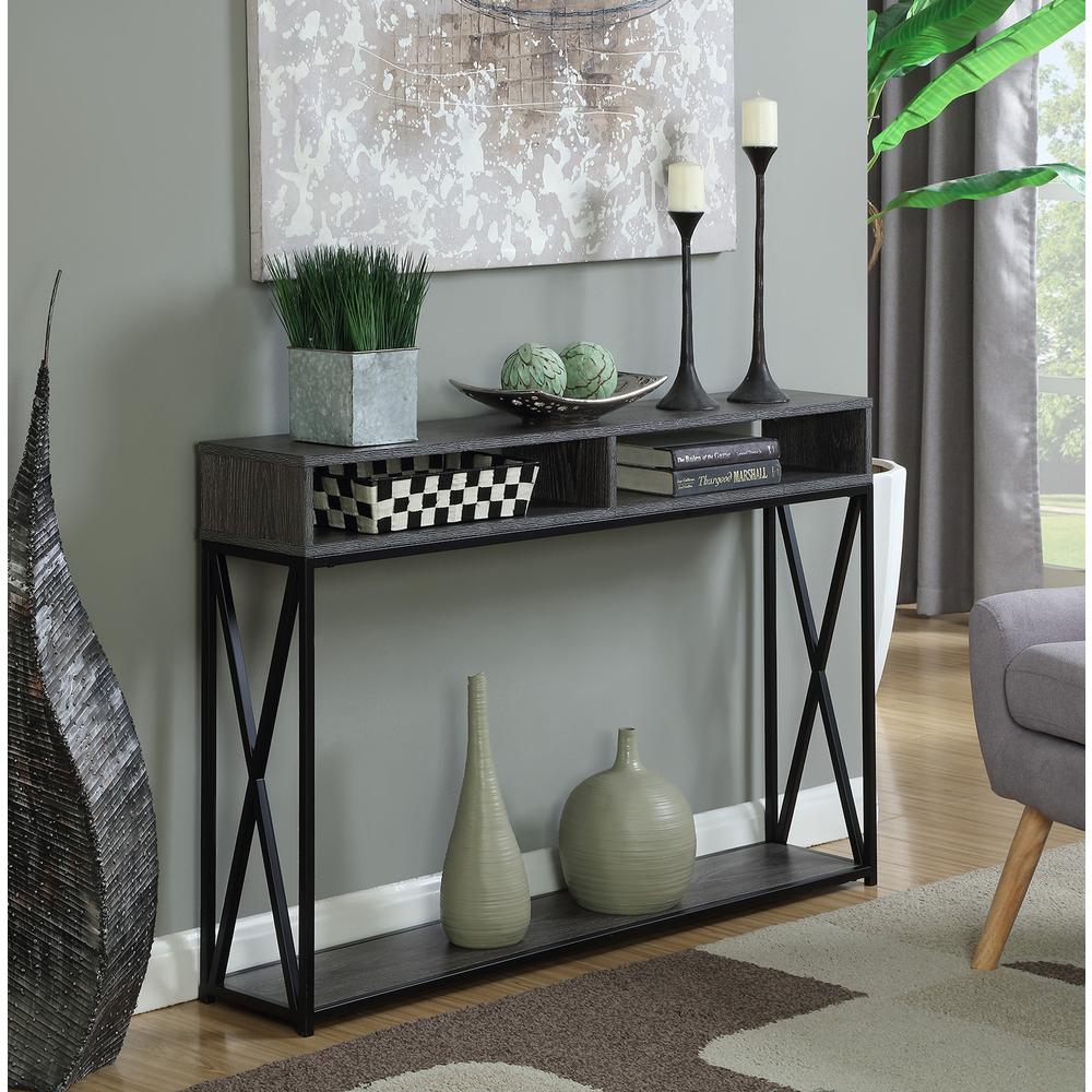 Tucson Deluxe 2 Tier Console Table - Convience Concept, Inc.