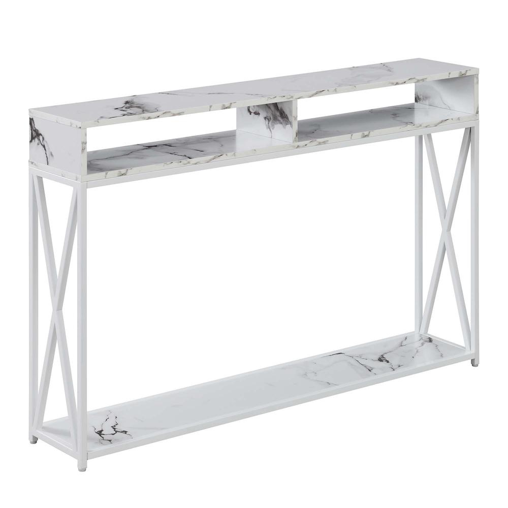 Tucson Deluxe Console Table with Shelf, R4-0545 - Convenience Concepts