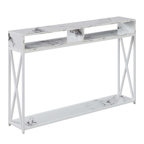 Tucson Deluxe Console Table with Shelf, R4-0545 - Convenience Concepts