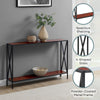 Tucson Console Table with Shelf - Convience Concept, Inc.