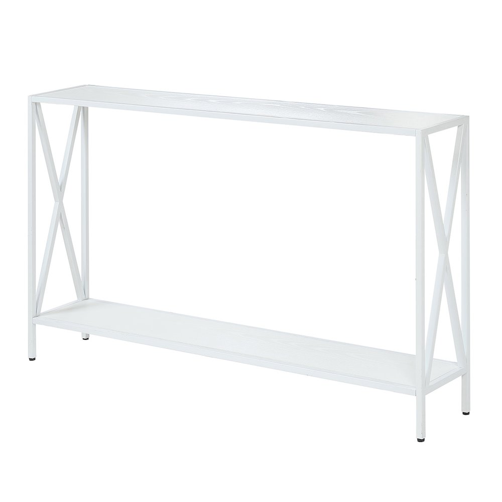 Tucson Console Table with Shelf - Convience Concept, Inc.