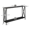 Tucson Console Table with Shelf - Convience Concept, Inc.
