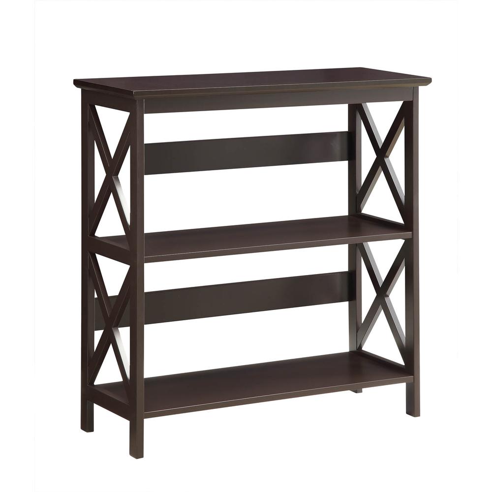Oxford 3 Tier Bookcase - Convience Concept, Inc.