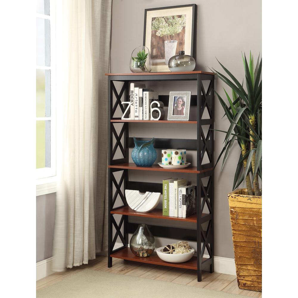 Oxford 5 Tier Bookcase - Convience Concept, Inc.