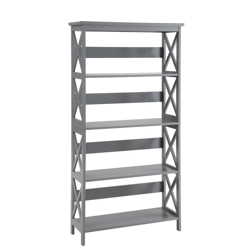 Oxford 5 Tier Bookcase - Convience Concept, Inc.